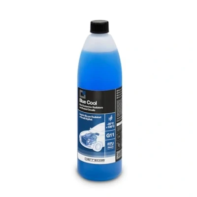 Abbildung von ERRECOM Blue Cool, Blaue Kühlerflüssigkeit 20C/+106C, Frostschutzmittel G11 mit NAP Free Inhibitorpaket, gebrauchsfertig, 1 Liter