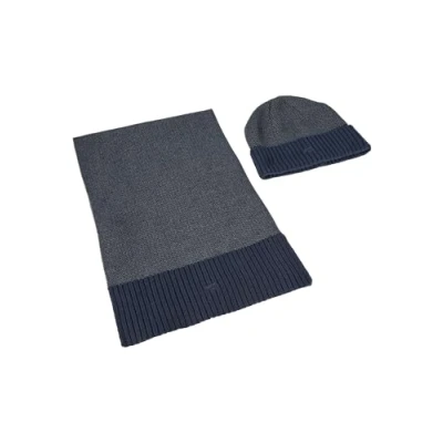 Abbildung von camel active Herren Strickmütze und Schal Geschenkbox Nachtblau menswear OS