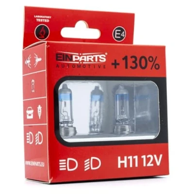 Abbildung von EINPARTS EPB49K Glühlampe, Fernscheinwerfer H11 12V 55W PGJ19 2 5000K Halogen TOYOTA: Avensis III Station Wagon, RAV4 SUV, Verso, BMW: X3, X5