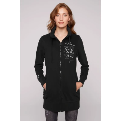 Abbildung von Soccx MIT Hohem Kragen Sweatjacke, Damen, Größe: Medium, Black
