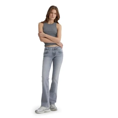 Abbildung von Mavi Damen Bella MID Rise Jeans, Grey Brushed STR, 30W x 32L