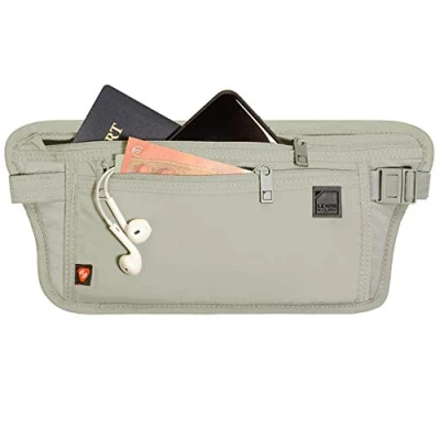 Abbildung von Lewis N Clarks RFID Blocking Waist Stash Geldgürtel, Beige