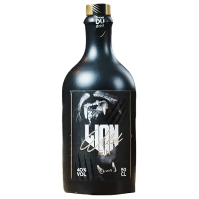 Abbildung von Wild Lion Dry Gin aus Deutschland 40% vol. 500 ml mit Kakaobohne Handcrafted