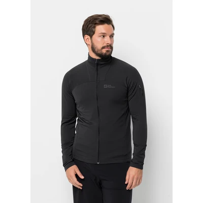 Abbildung von Jack Wolfskin Prelight FZ M Fleecejacke, Herren, Größe: Small, Black