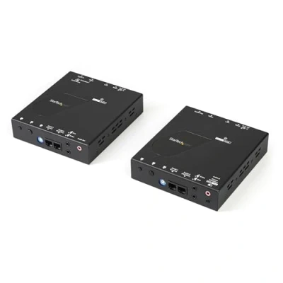 Abbildung von StarTech.com HDMI über IP Extender Kit Video over Externeder mit Videowand unterstützung / Verlängerung 4K