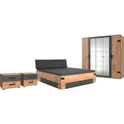 Abbildung von Wimex Schlafzimmer Set &quot;Stockholm&quot;, (Set), 6 teilig