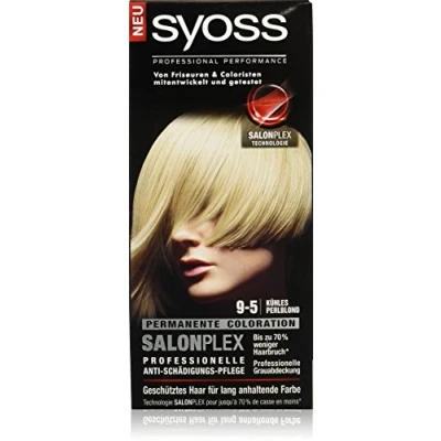 Abbildung von Syoss Haarfarbe, 9 5 Kühles Perlblond, 3er Pack (3 x 115 ml)