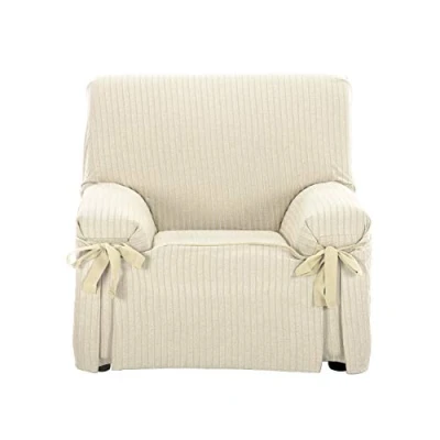 Abbildung von Martina Home Mailand Sofabezug, Schleifen, Polypropylen (PP), Natur, 1 Sitzer