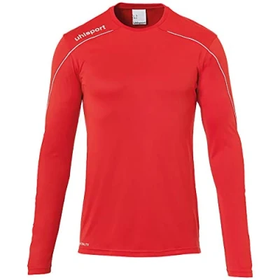 Abbildung von uhlsport Kinder Stream 22 Langarm Trikot, rot/Weiß, 116