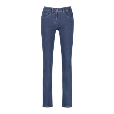 Abbildung von Gerry Weber Slim FIT Jeans Fit, Damen, Größe: 40, Dunkelblau