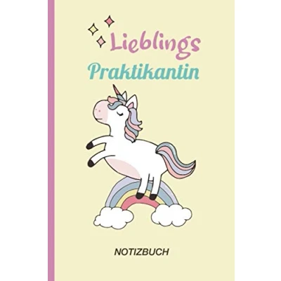 Abbildung von Lieblings Praktikantin: A5 Notizbuch als Geschenk für eine Praktikantin /punktiert Geschenke zum Geburtstag, Ostern oder Weihnachten Geburtstagsgeschenk Kollegin