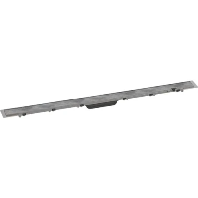 Abbildung von hansgrohe RainDrain Rock Abdeckungsset für gefliesten Duschablauf 1000 mm