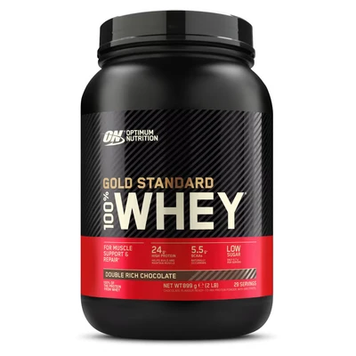 Abbildung von OPTIMUM NUTRITION Gold Standard Whey 908g Dose / Double Rich Chocolate