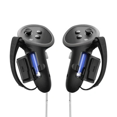 Abbildung von KIWI design G4 Pro Controller Griffe Kompatibel mit Meta Quest 3/3S, Akkreditiert von