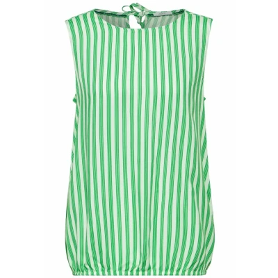 Abbildung von Cecil Gestreiftes Bluse, Damen, Größe: Small, Grün