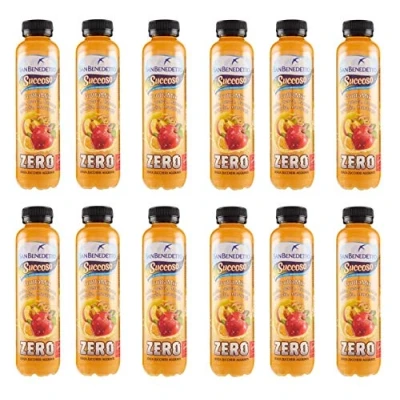 Abbildung von 12x San Benedetto Succoso Frutta mix zero PET ohne zucker 40cl Fruchtsaft saft