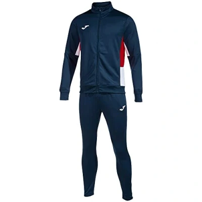Abbildung von Joma Trainingsanzug mann Danubio II marineblau rot weiss
