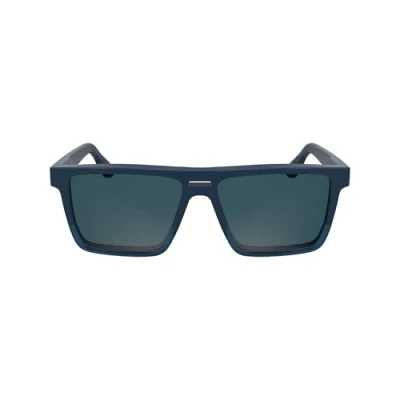 Abbildung von Calvin Klein Sonnenbrille, Herren, Größe: One Size, Blue