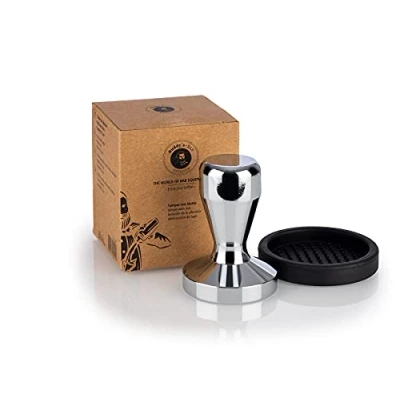Abbildung von Buddy&#039;s Tamper Bar Barista Edition, Premium, Kaffee Verdichter Kaffeemehlpresser, Espresso Stempel