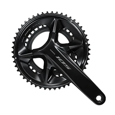 Abbildung von SHIMANO KRG 105 FC R7100 Kurbelgarnitur, Schwarz, 170 50 34 12V S/C