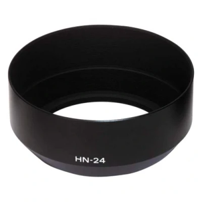 Abbildung von CELLONIC® Gegenlichtblende kompatibel mit Nikon Nikkor Filtergewinde HN 24 Objektiv Sonnenblende Kamera Streulichtblende Lens Hood