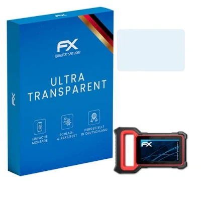 Abbildung von atFoliX Schutzfolie kompatibel mit Thinkcar ThinkScan Plus S7 Folie, ultraklare FX Displayschutzfolie (2X)