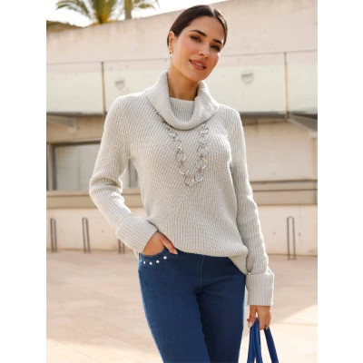 Abbildung von Classic Basics Strickpullover &quot;Rollkragen Pullover&quot;