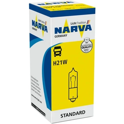 Abbildung von NARVA 681963000 Glühlampe, Blinkleuchte 24 21 H21W MAN: TGM, TGX, MERCEDES BENZ: ACTROS MP4
