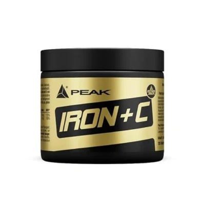 Abbildung von PEAK Iron + C 120 Tabletten I Eisen Bisglycinat Vitamin Nährstoffversorgung hohe Bioverfügbarkeit Immunsystem Energiestoffwechsel Sauerstofftransport vegan glutenfrei 900 g