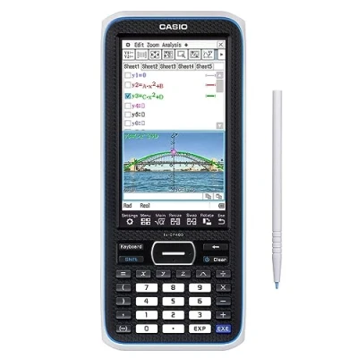 Abbildung von Casio Taschenrechner FX CP400 Grafikrechner Schwarz Display (Stellen): 25 batteriebe