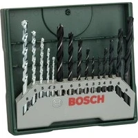 Abbildung von BOSCH Bohrer und Bitset Mini X Line Mixed Set, 15 teilig