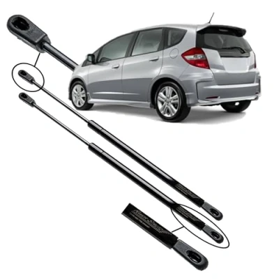 Abbildung von Ramor Strutz 2x Gasfeder Dämpfer Heckklappe Kompatibel mit Honda Jazz 2008 2015. Gasdruckfeder Heckklappendämpfer Ersatz für 04746TF0000 und Andere.
