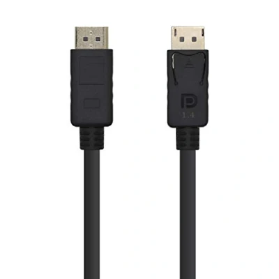 Abbildung von AISENS A149 0389 DISPLAYPORT V1.4 Kabel 8K @ 60HZ, DP/M DP/M, schwarz, 0,8 m