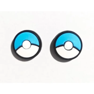 Abbildung von Silikon Analog Thumb Grip Stick Set Joystick Cap Thumbstick Cover Caps für Nintendo Switch NS Lite Konsole Joy Con Controller Thumbsticks (B)