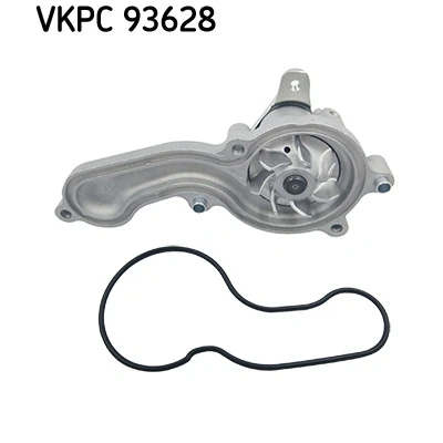 Abbildung von SKF VKPC 93628 Wasserpumpe mit Dichtungen Metall für Keilrippenriementrieb HONDA: Jazz 3 Schrägheck