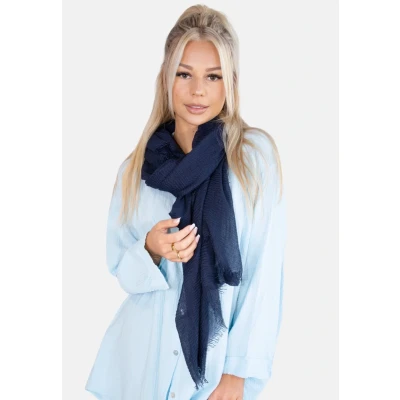 Abbildung von Seasons of April Isabella Schal, Damen, Größe: One Size, Marineblau