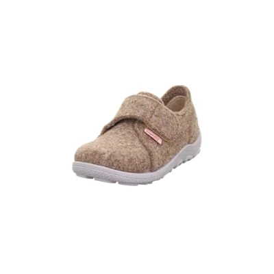 Abbildung von Superfit Baby Jungen Schuhe HAPPY Slipper, Modern, BEIGE/GRAU 4000, 22