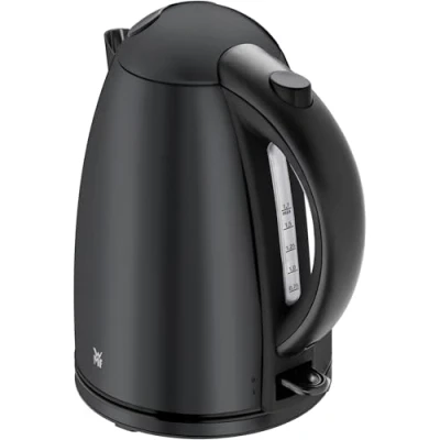Abbildung von WMF Wasserkocher &quot;Stelio Deep Black&quot;, 1,7 l, 2400 W, Cromargan, beleuchtete Wasserstandsanzeige, Watt
