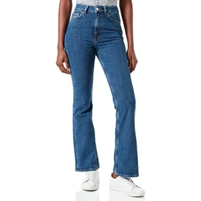 Abbildung von JJXX Jxturin Jeans Bootcut, Damen, Größe: 26x30, Dark blue denim
