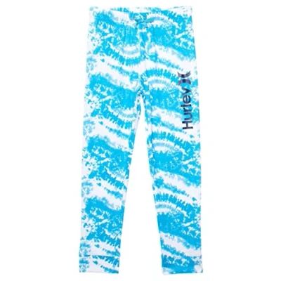 Abbildung von Hurley Mädchen Hrlg Tie Dye French Terry Jogger Lässige Hose, Blau (Blue Lagoon), 10 años