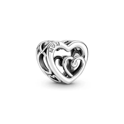 Abbildung von Pandora Hearts Charm, Damen, Größe: One Size, Sterling silver