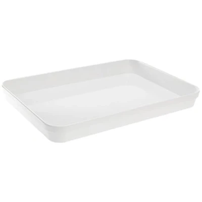 Abbildung von neoLab Melamin Instrumentenschale für den Labortisch, Weiß, 35cm x 24cm 4cm