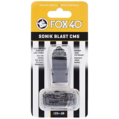 Abbildung von Fox 40 Sonik Blast CMG Pfeife mit Schlüsselband (Verpackung kann variieren)