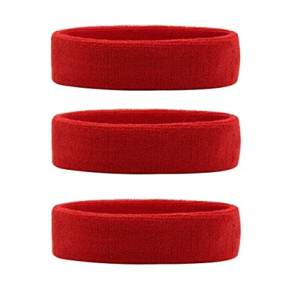 Abbildung von HANERDUN Sport Stirnband Damen Herren Schweißbänder Kopf Stirn Frottee Kopfband für Laufen Fahrrad Joggen Tennis Fußball