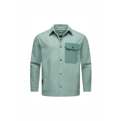Abbildung von Ragwear Garwend Hemd, Herren, Größe: Small, Aqua