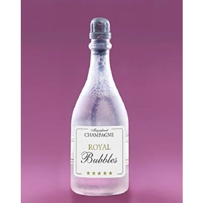 Abbildung von PartyDeco Lieferumfang: 24 kleine Seifenblasen in Form Einer Champagnerflasche, confezione