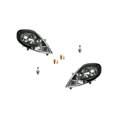 Abbildung von Johns, passend für Nissan Primastar Scheinwerfer 09/06 + Leuchtmitt. Set links, rechts