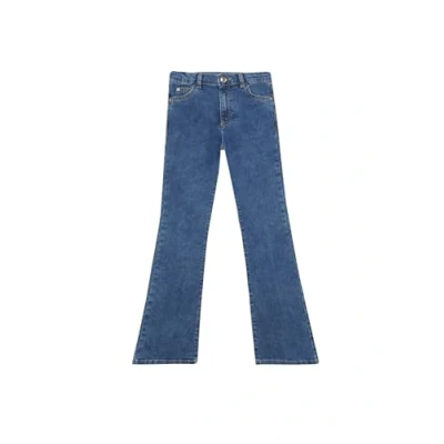 Abbildung von DeFacto Mädchen Sporthose Bequeme Jogginghose und Trainingshose für aktive Kinder Sporthosen Mädchen,Mid Blue,13 14 Jahre