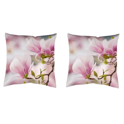 Abbildung von HOME WOHNIDEEN Dekokissen &quot;MAGNOLIA&quot;, Kissenhülle ohne Füllung, 1 Stück