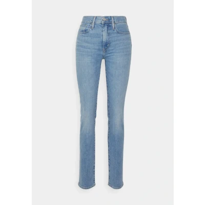 Abbildung von Levi&#039;s HIGH RISE Jeans Straight Leg, Damen, Größe: 24x32, Light indigo worn in